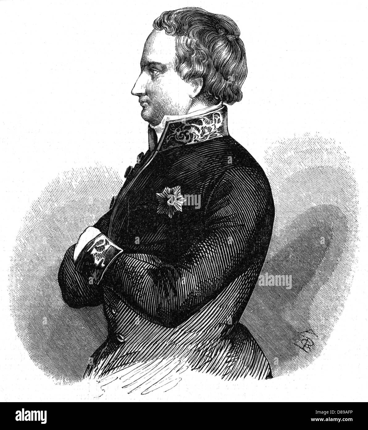 Christian Bunsen Baron 1 Foto de stock