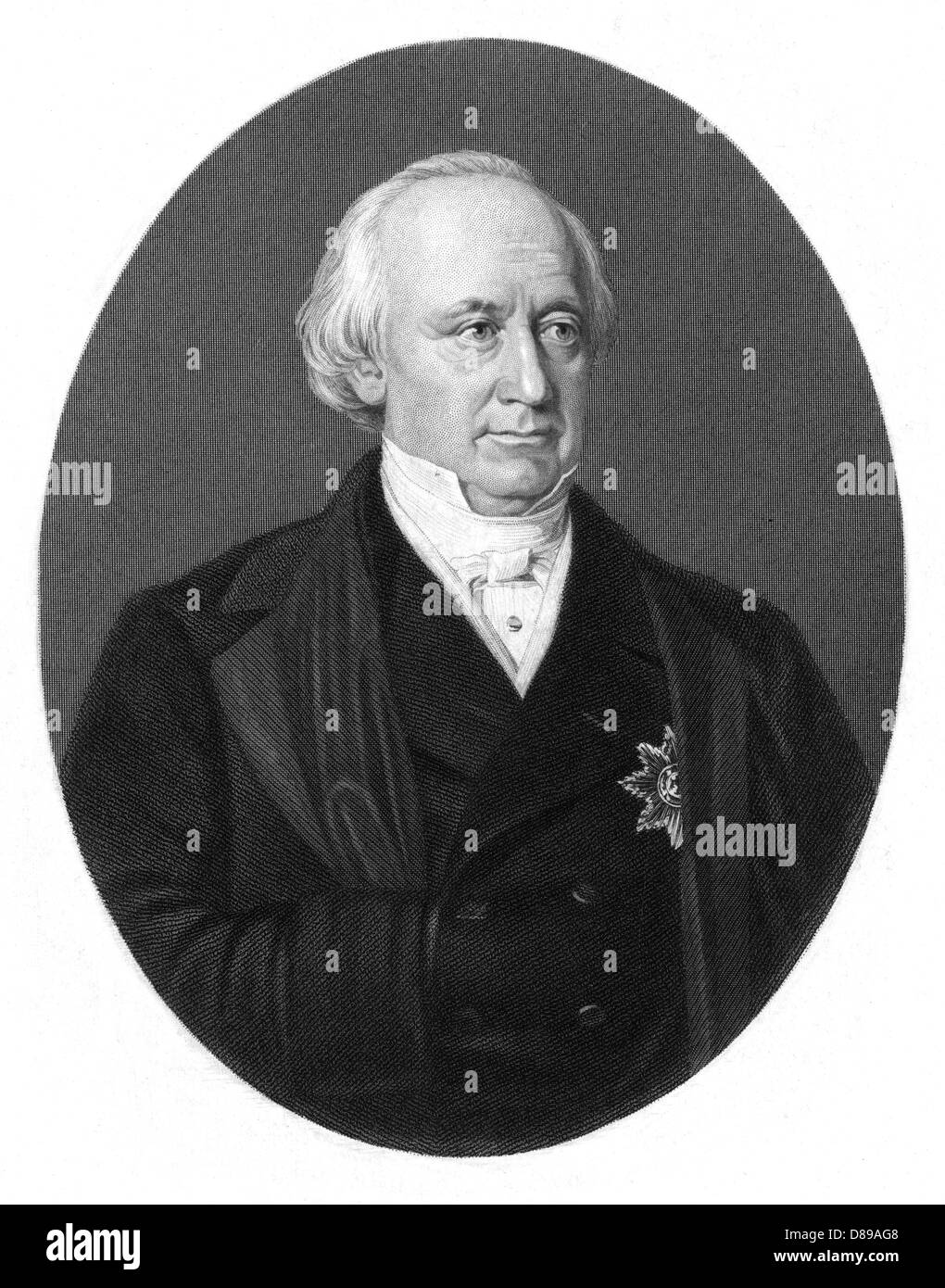 Christian Bunsen Baron 3 Foto de stock