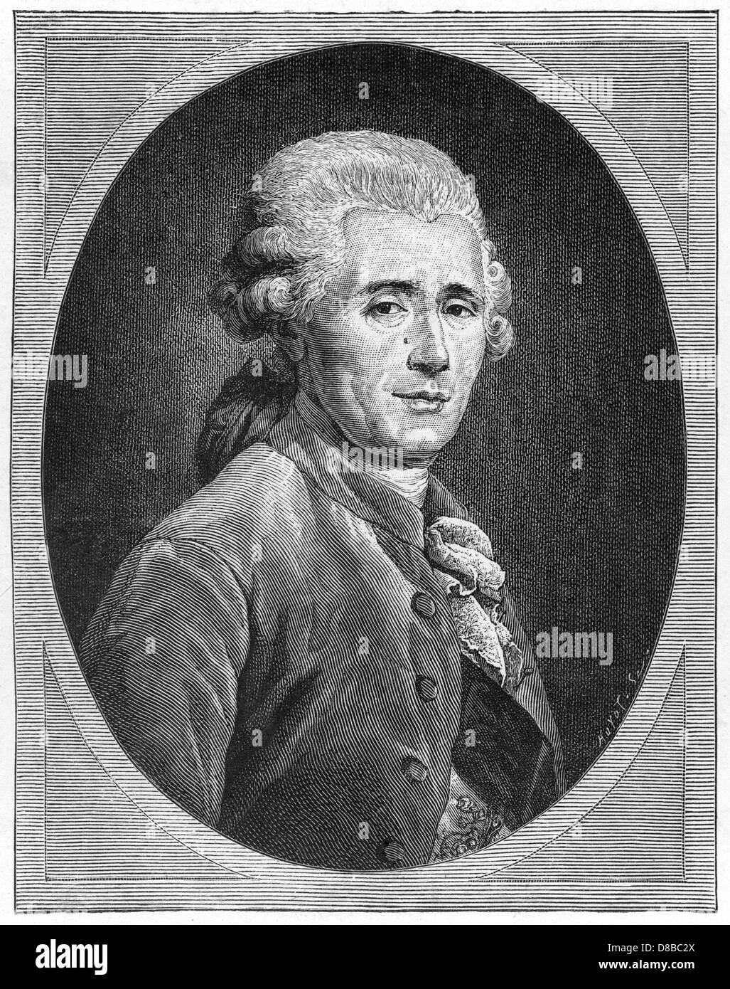 Joseph Marie Vien Foto de stock