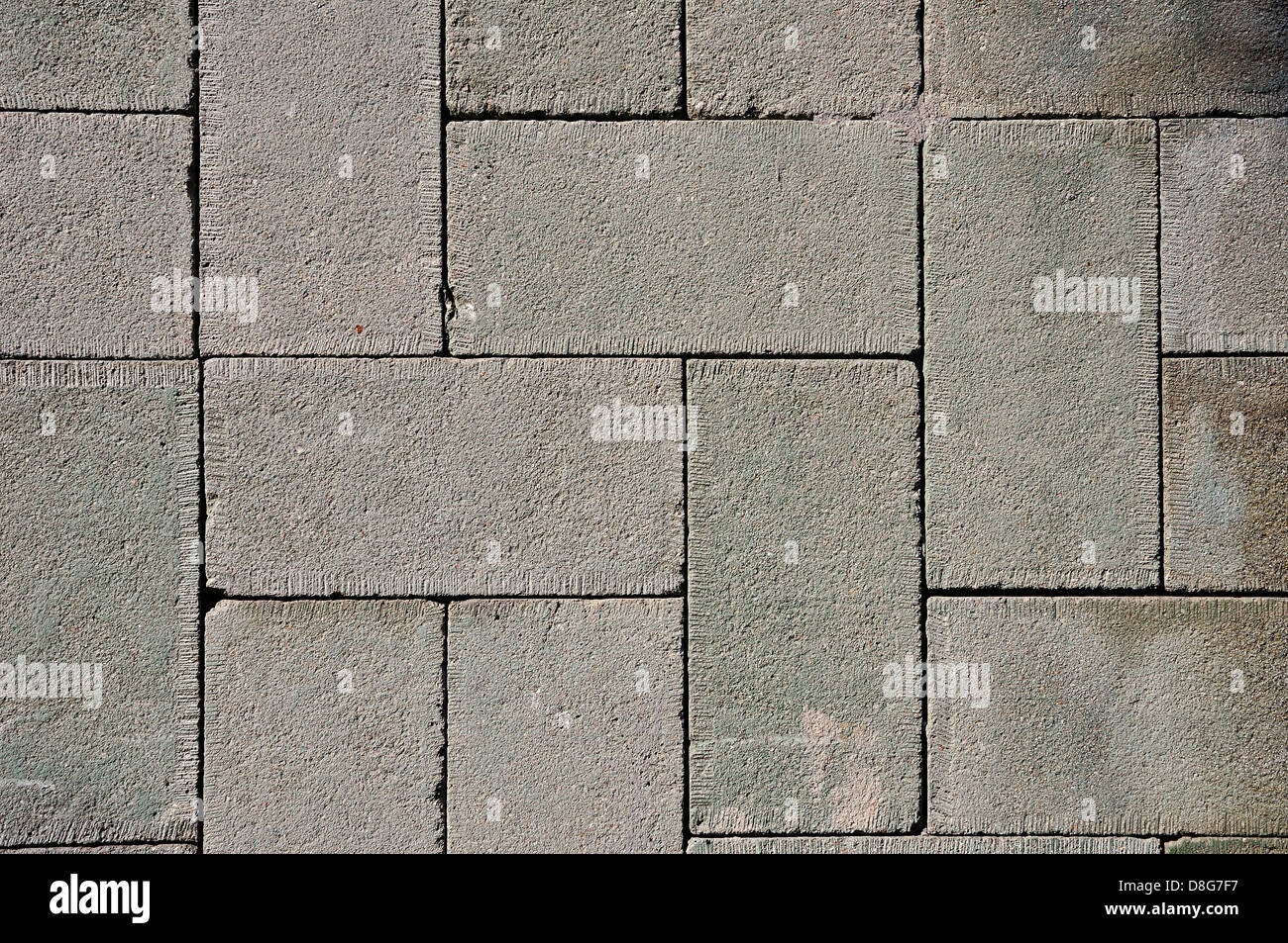 Ruta de baldosas de cemento Fotografía de stock - Alamy