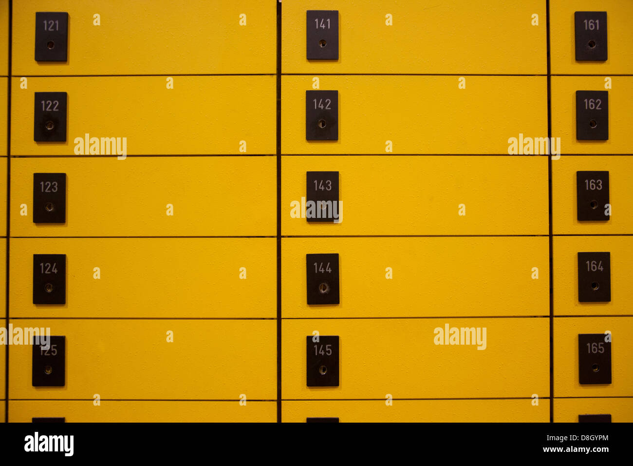 PO Box en una oficina de correos en Colonia, Alemania Foto de stock