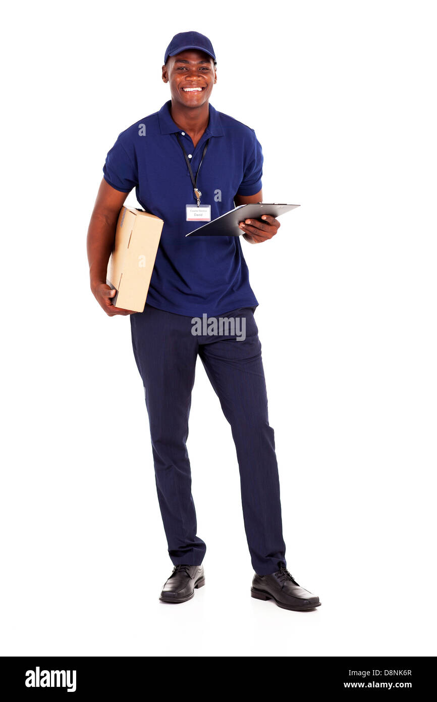 empleado de entregas, hombre, ropa de Foto de stock 2291009775