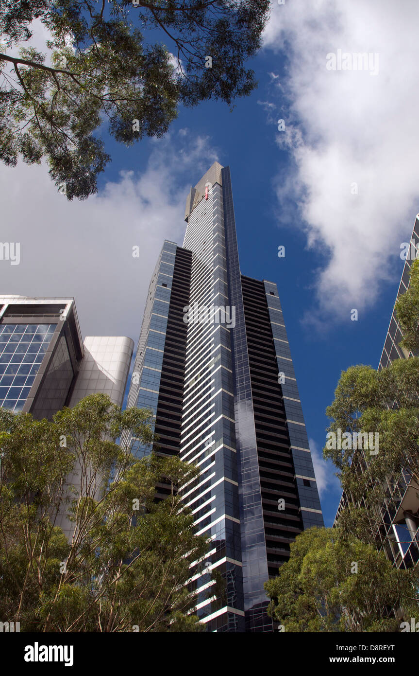 Australia el edificio más alto de la torre Eureka Riverside Quay Melbourne Victoria Australia Foto de stock