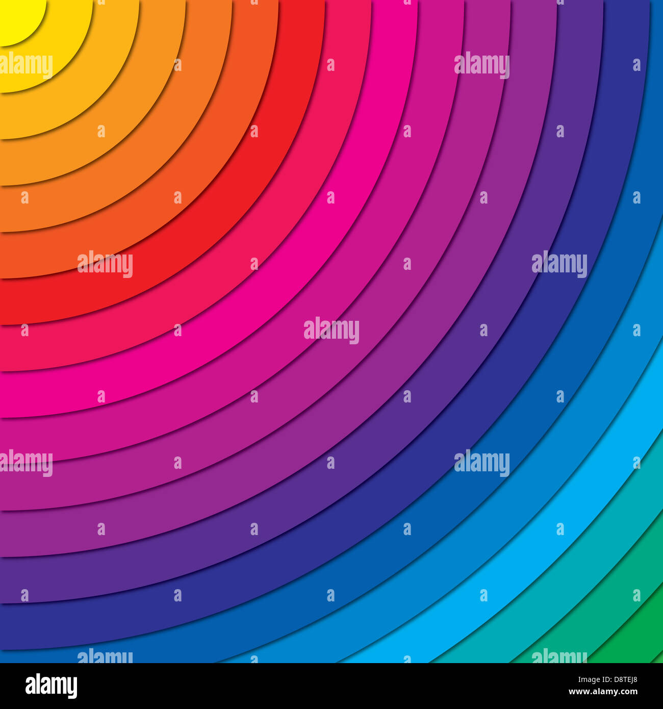 El espectro de color de fondo abstracto del vector, hermoso colorido tapiz Foto de stock