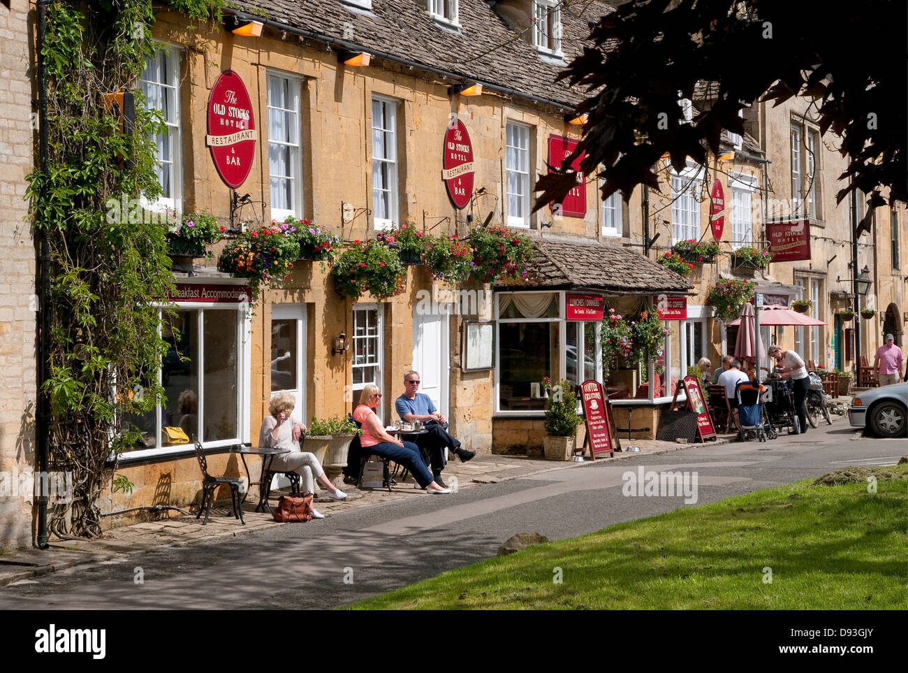 Stow-on-the-Wold, Gloucestershire, Inglaterra Foto de stock