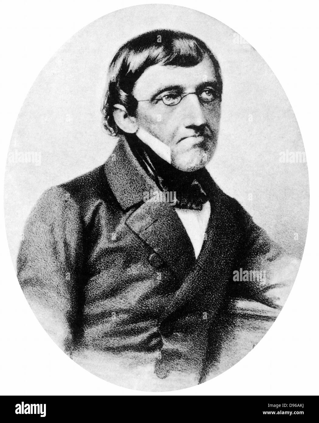 Karl Ernst von Baer (1792-1876) nacido en Estonia y naturalista alemán embryologist; descubrió el óvulo de los mamíferos (óvulo) en el ovario. Desde 1834 profesor en San Petersburgo Foto de stock