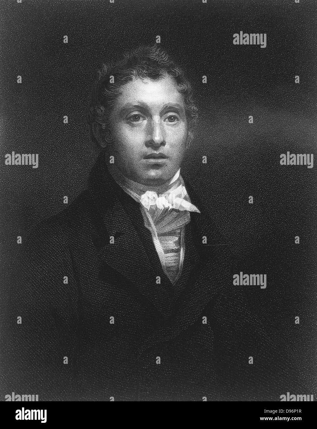 David Brewster (1781-1868) físico escocés. Foto de stock