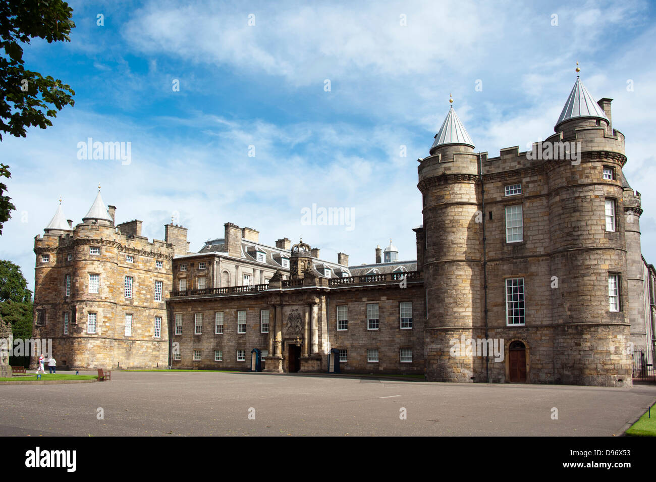 El Palacio de Holyrood, Edimburgo, Lothian, Escocia, Gran Bretaña, Europa , el Palacio de Holyrood, Edimburgo, Lothian, Schottland, Grossbrit Foto de stock