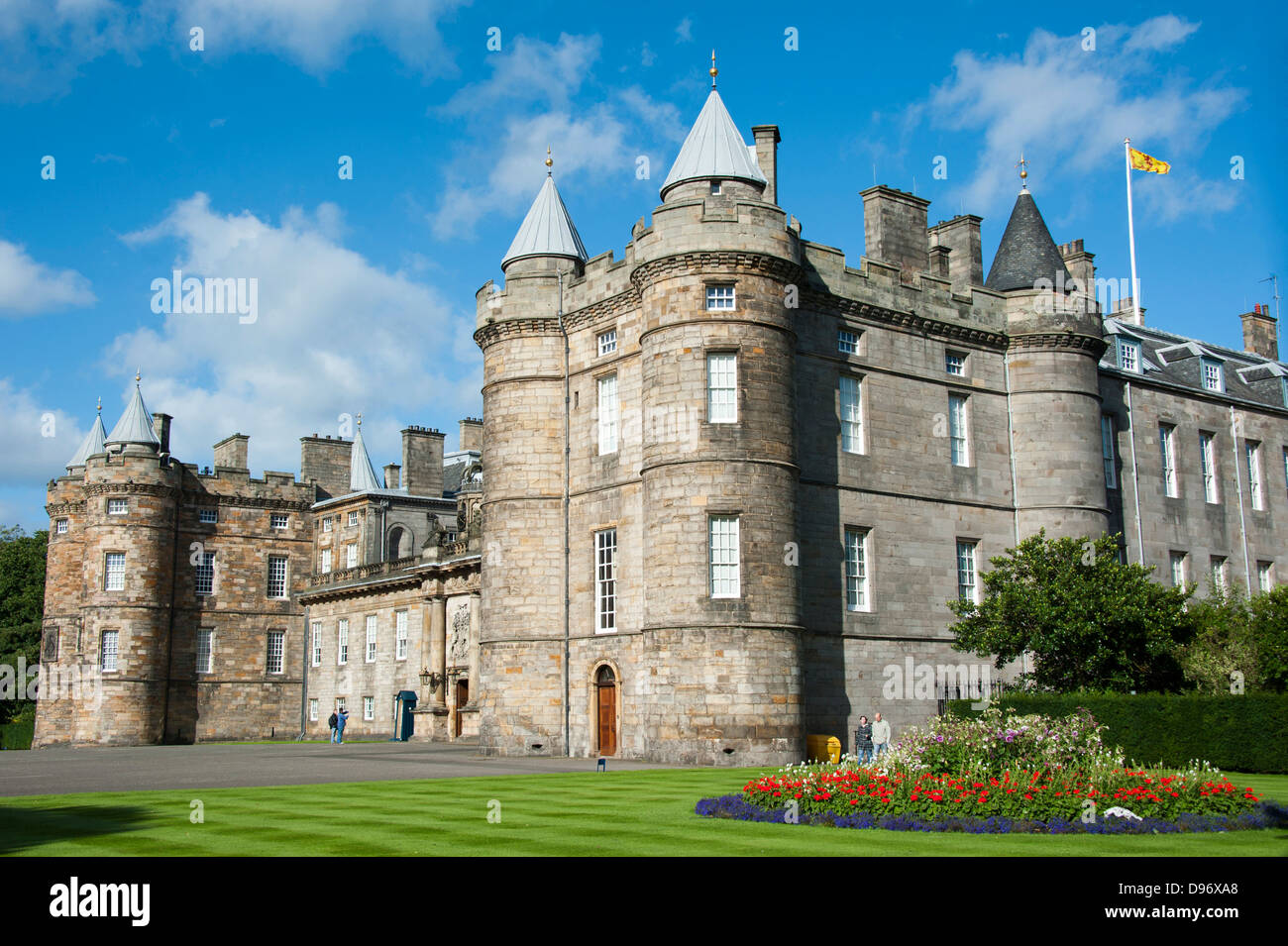 El Palacio de Holyrood, Edimburgo, Lothian, Escocia, Gran Bretaña, Europa , el Palacio de Holyrood, Edimburgo, Lothian, Schottland, Grossbrit Foto de stock