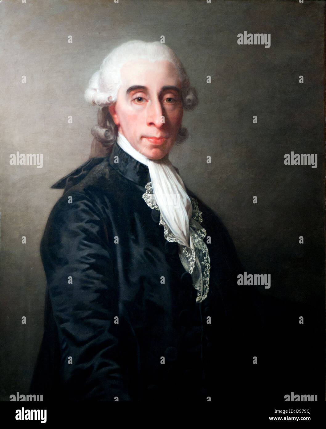 Jean-Laurent Mosnier Jean-Sylvain Bailly, maire de Paris 1789 Museo Carnavalet - Paris Foto de stock