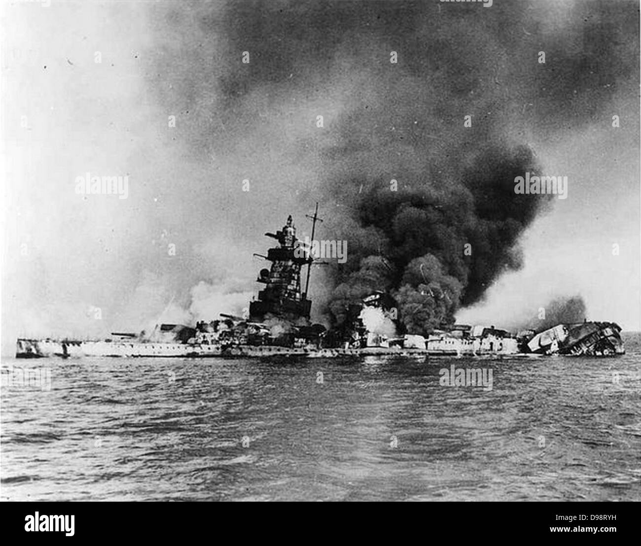 El Admiral Graf Spee. Buque de guerra naval alemán de la II Guerra Mundial, junto con el Bismarck. Su tamaño se limita a un crucero Foto de stock