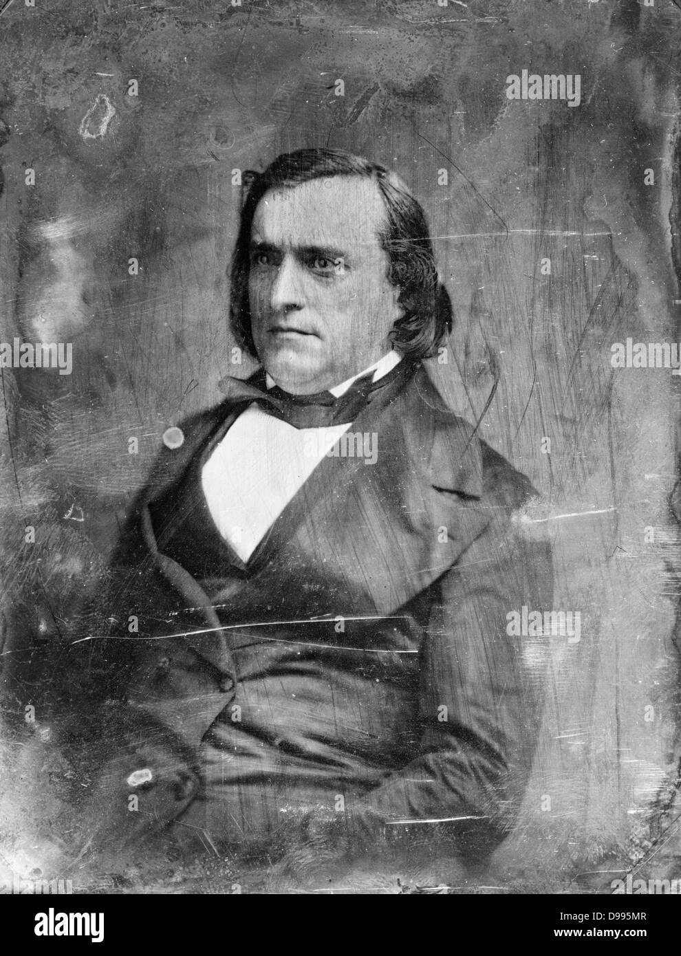 Pierre Soulé (31 de agosto de 1801 - 26 de marzo de 1870) fue un político y diplomático estadounidense de Louisiana durante mediados del siglo XIX. Foto de stock