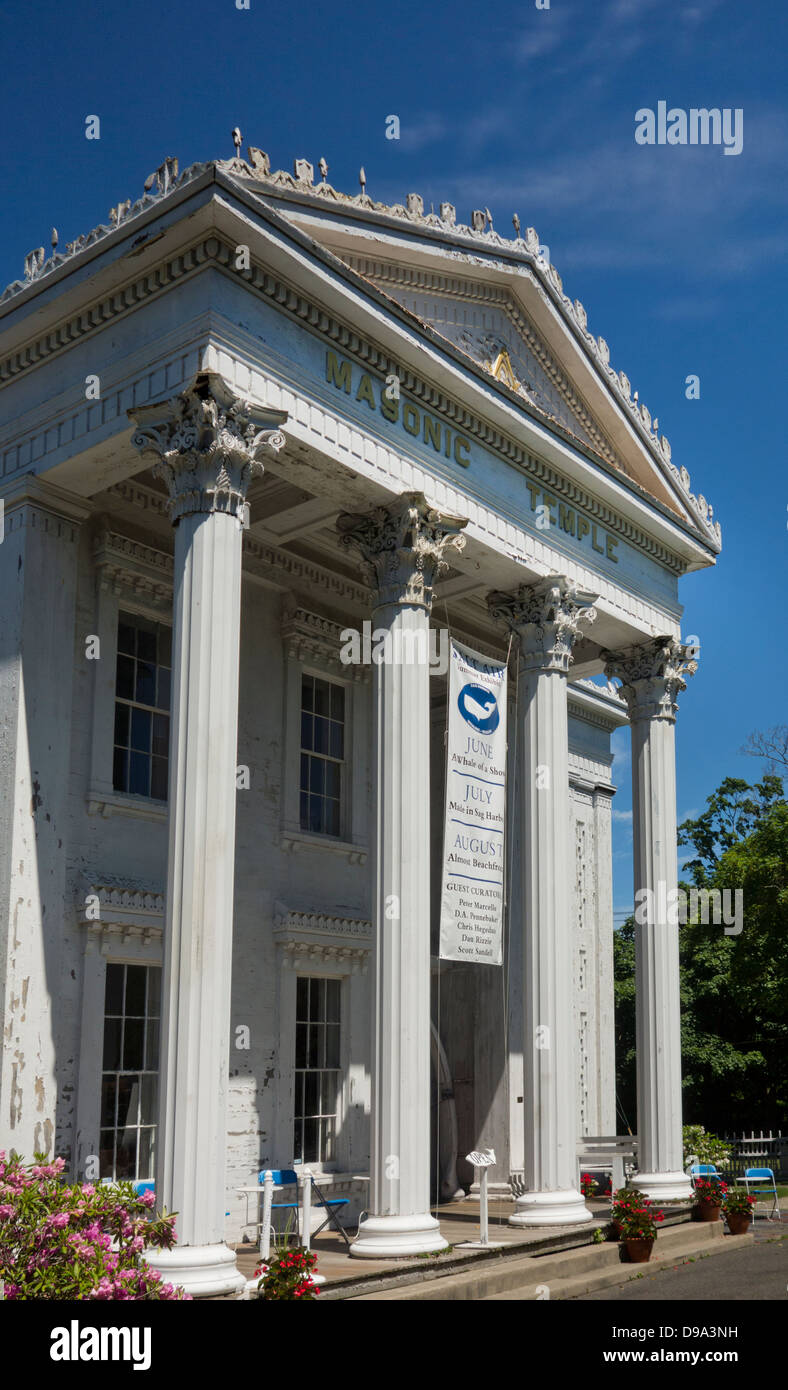 Sag Harbor Whaling Museum en Long Island Fotografía de stock Alamy
