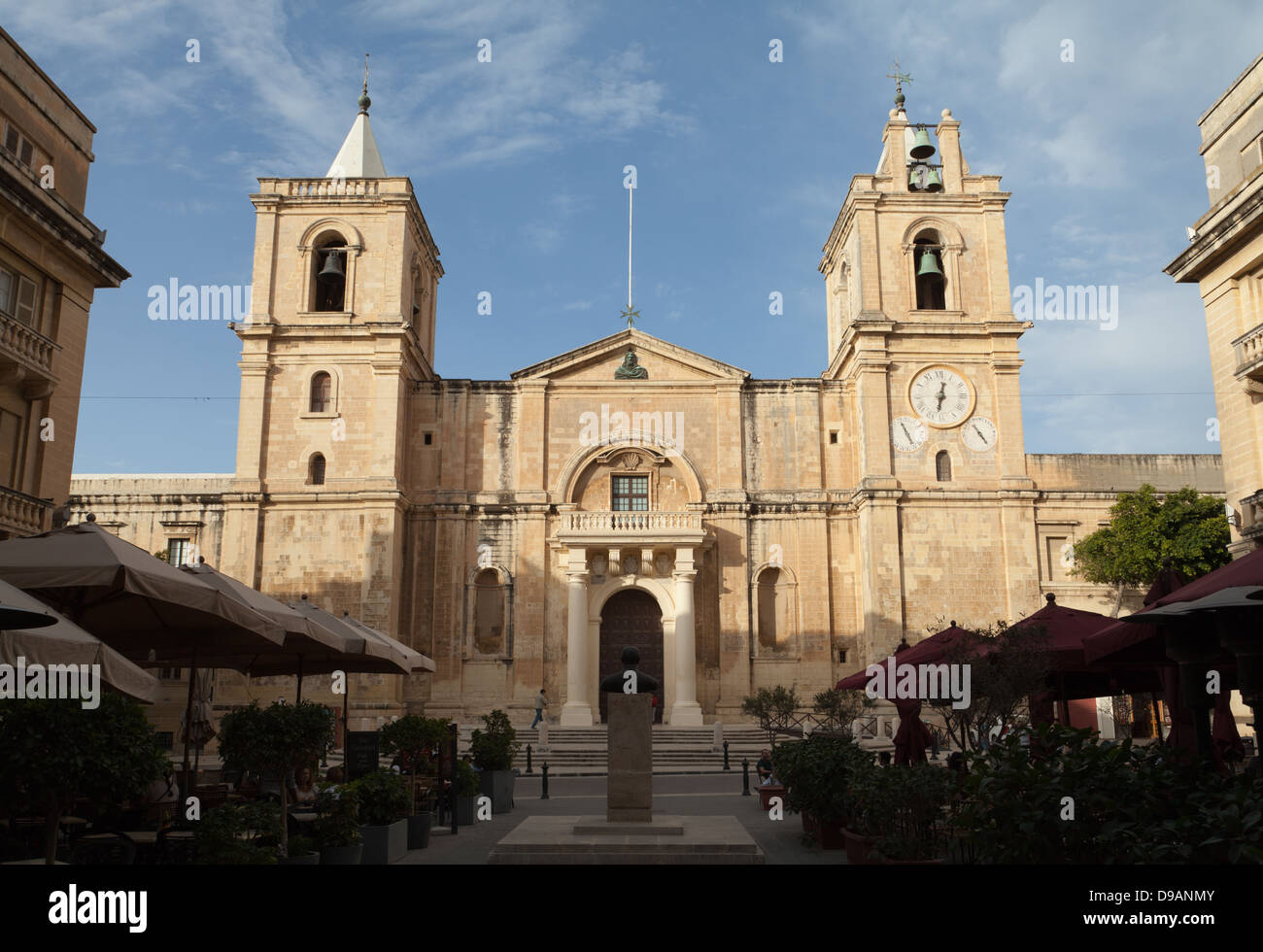 Saint Johns Concatedral, Valletta, Malta. Foto de stock