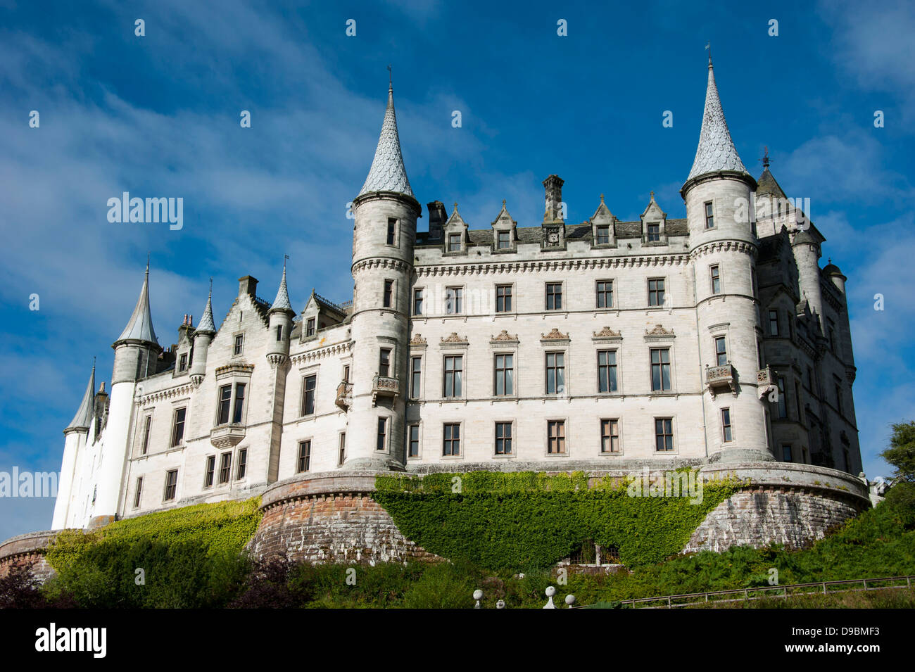 Castillo Dunrobin, Highland, Escocia, Gran Bretaña, Europa , Schloss Dunrobin, Highland, Schottland, Grossbritannien, Europa, Du Foto de stock