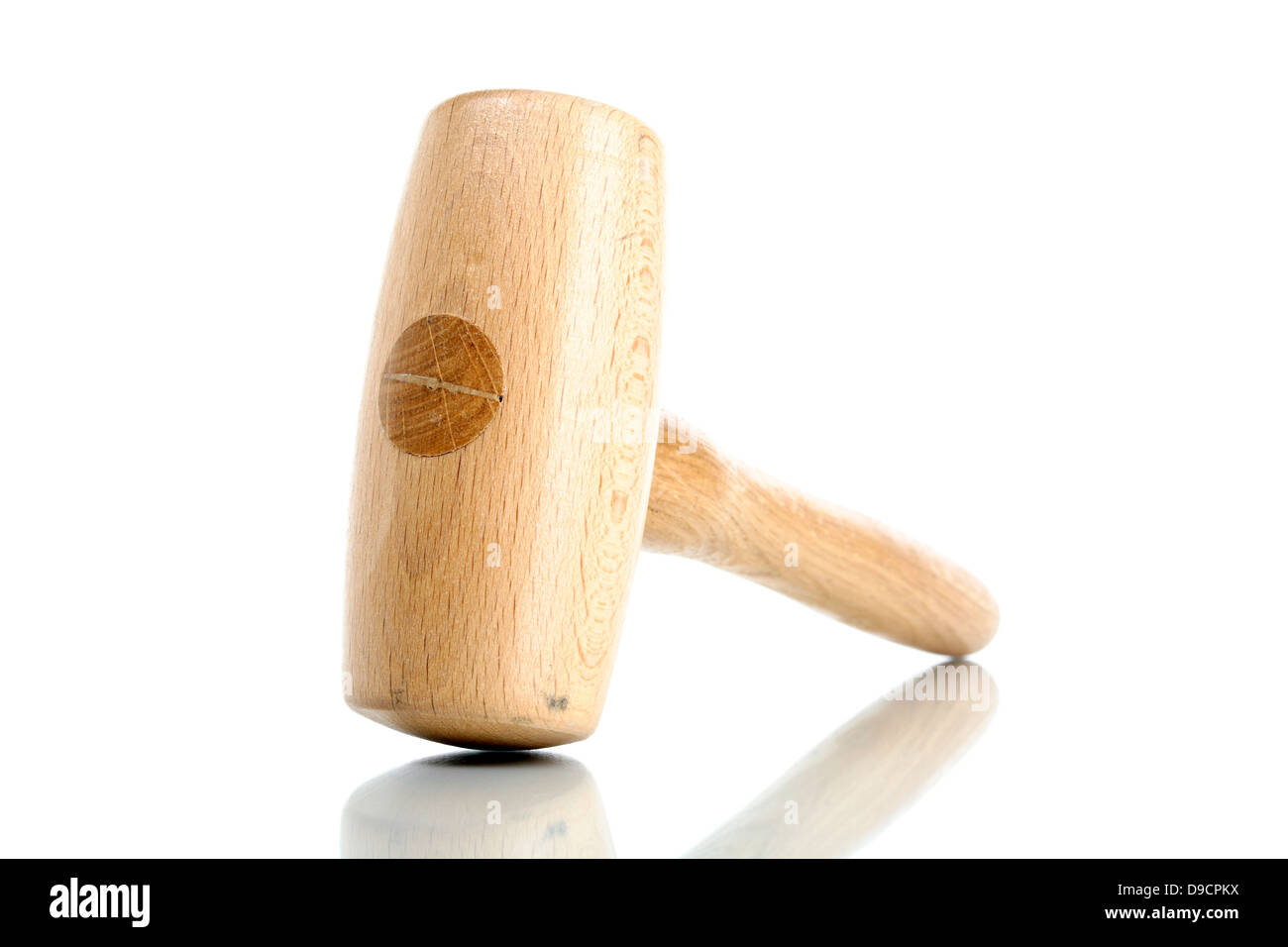 Mallet, mazo de madera, Foto de stock