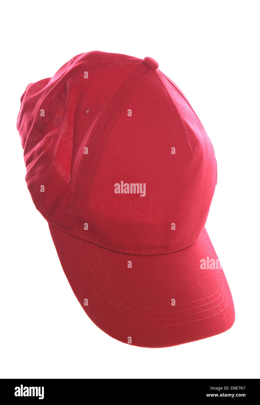 Gorra roja Foto de stock
