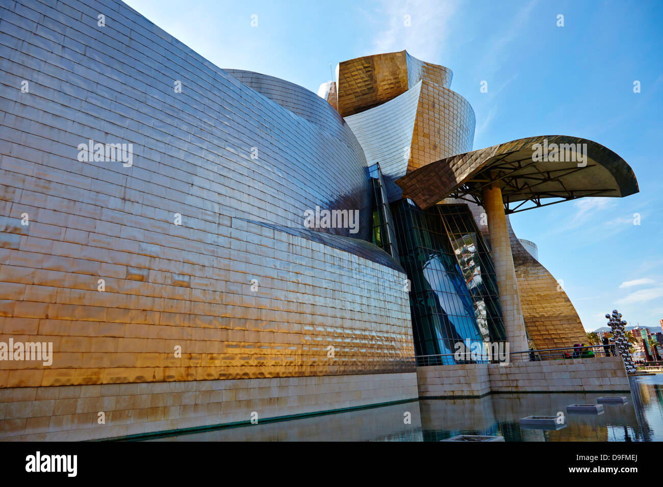 Museo Guggenheim, Bilbao, Euskadi, España Foto de stock