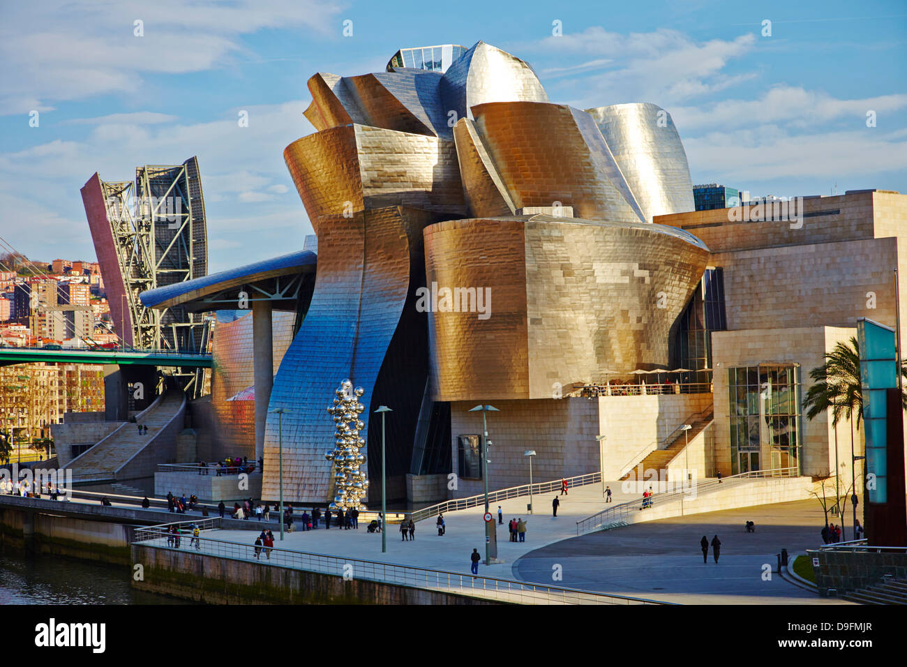 Museo Guggenheim, Bilbao, Euskadi, España Foto de stock