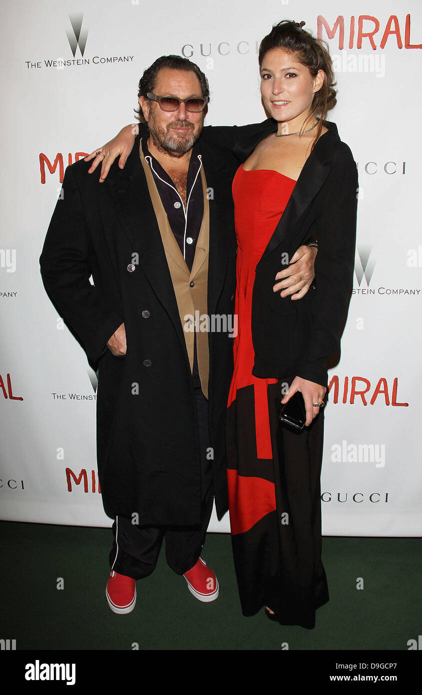 Julian Schnabel y Stella Schnabel Nueva York, proyección de la película