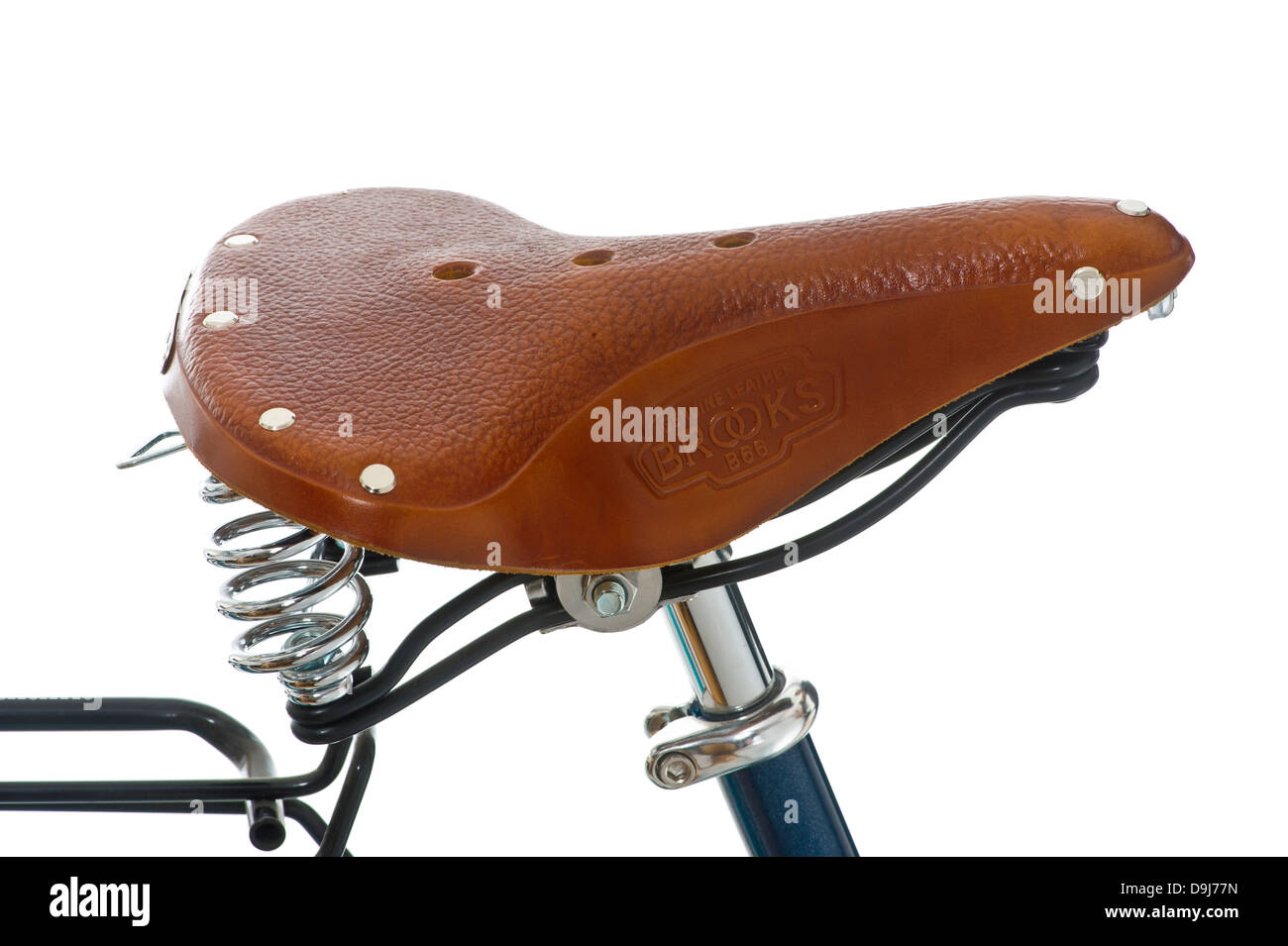 Asiento de bicicleta de cuero marrón fotografías e imágenes de alta  resolución - Alamy