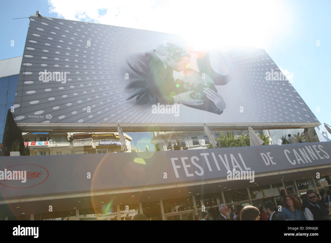 El Palais des festivals durante la 66ª edición del Festival de Cannes 2013 Foto de stock