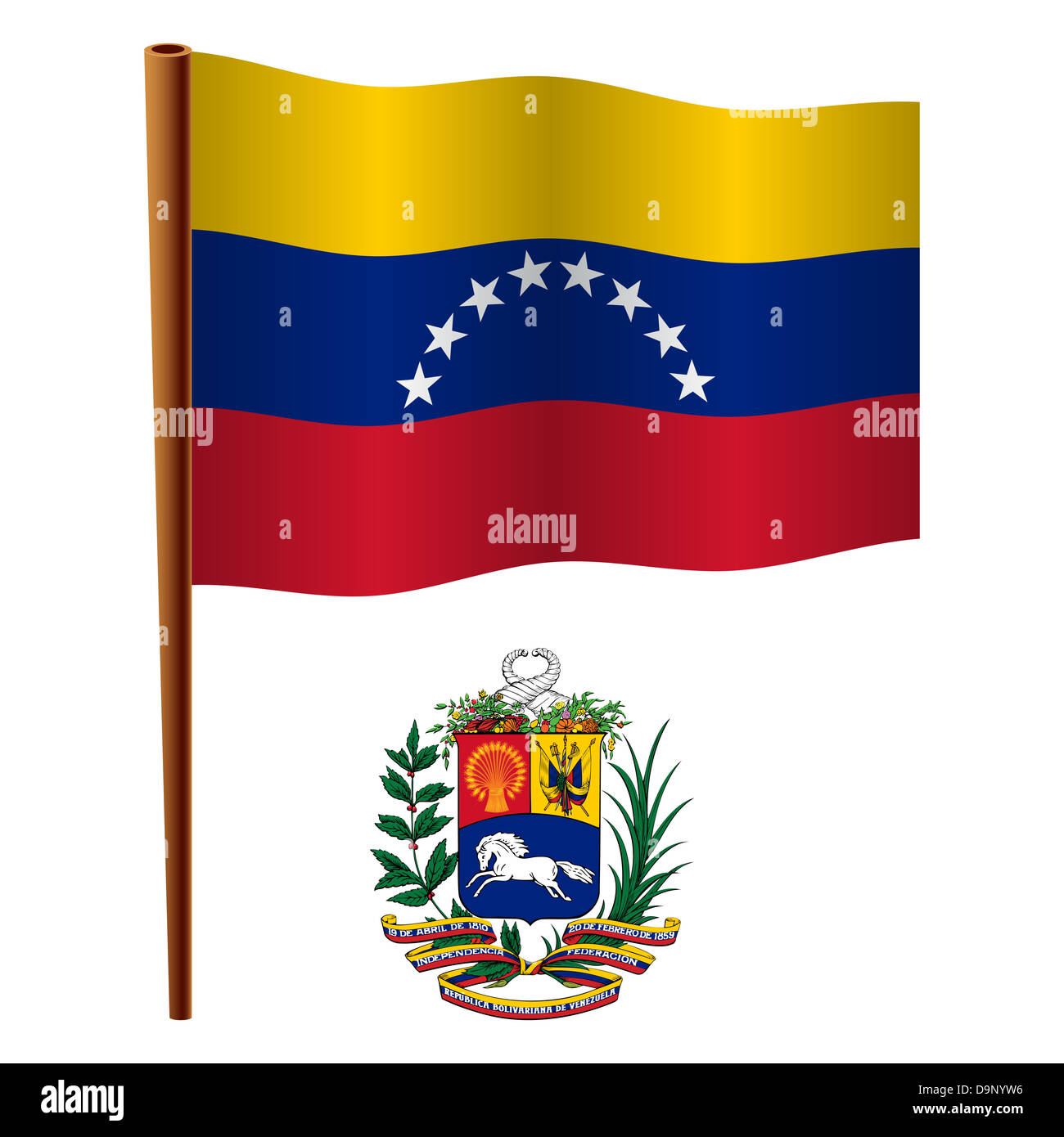 Escudo de venezuela Imágenes recortadas de stock - Alamy