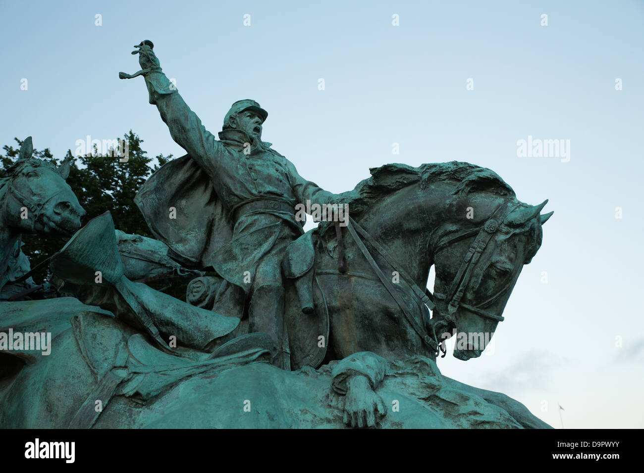 Ulysses S Grant Memorial, Washington, DC, EE.UU. Foto de stock