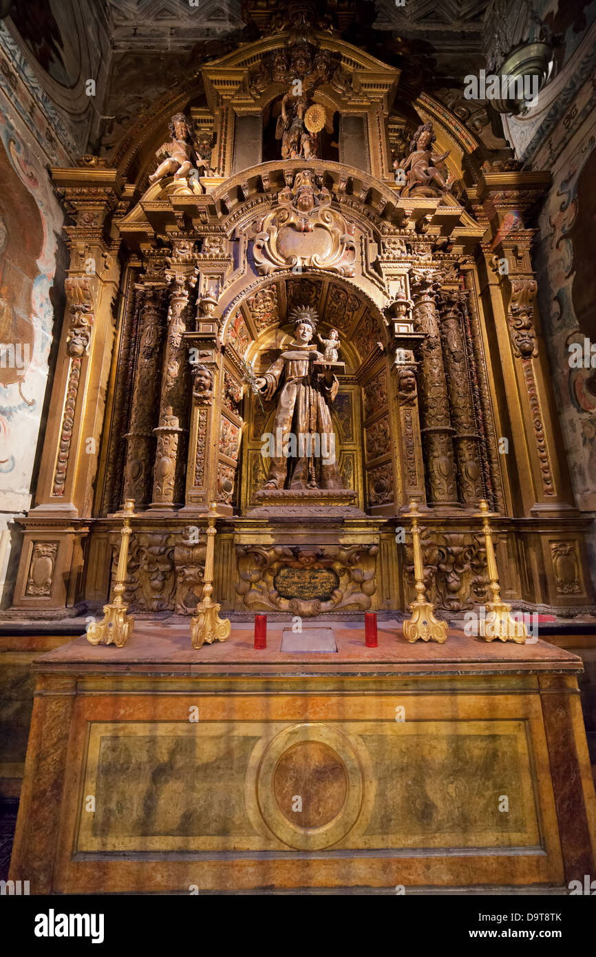 Capilla de la Catedral de Sevilla, Sevilla, España, la región de Andalucía. Foto de stock