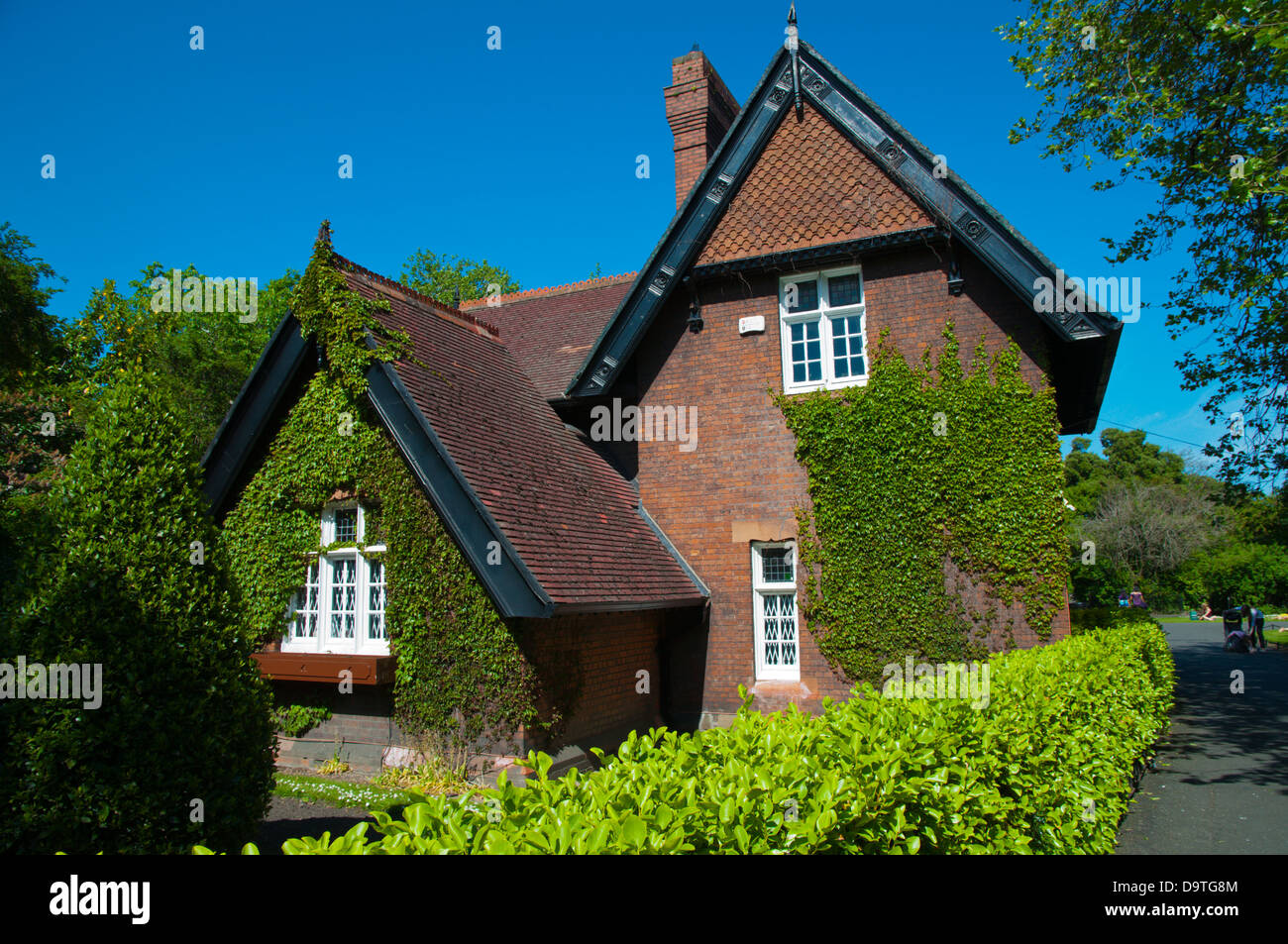 Ardilaun lodge en St Stephen's Green Park (1663), el centro de Dublín Irlanda Europa Foto de stock