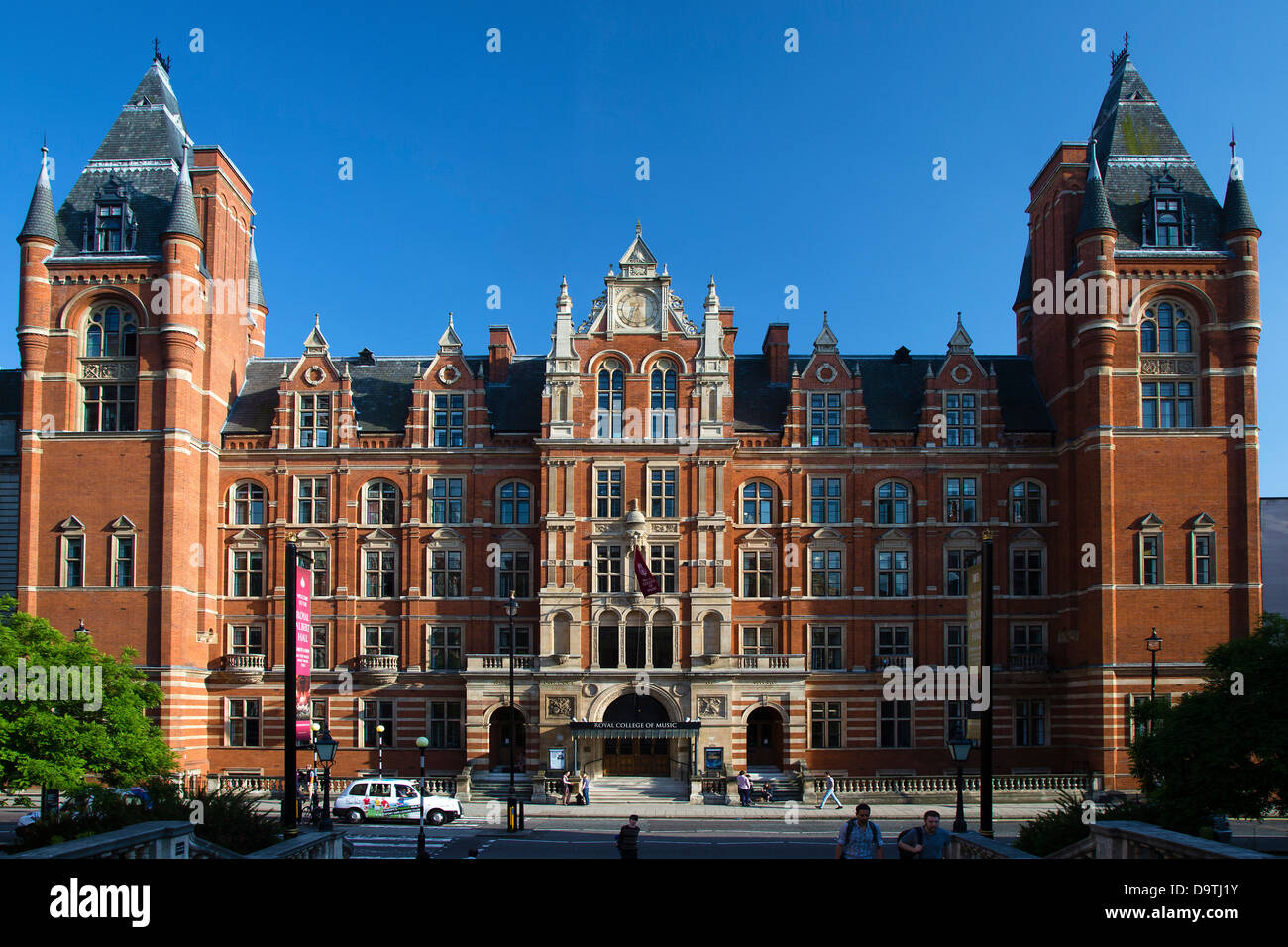 El Royal College of Music, Kensington, Londres, Reino Unido. Foto de stock