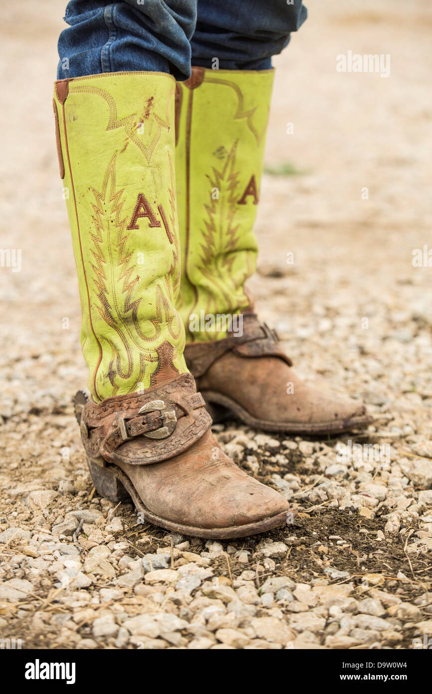 Boots with spurs fotografías e imágenes de alta resolución - Alamy