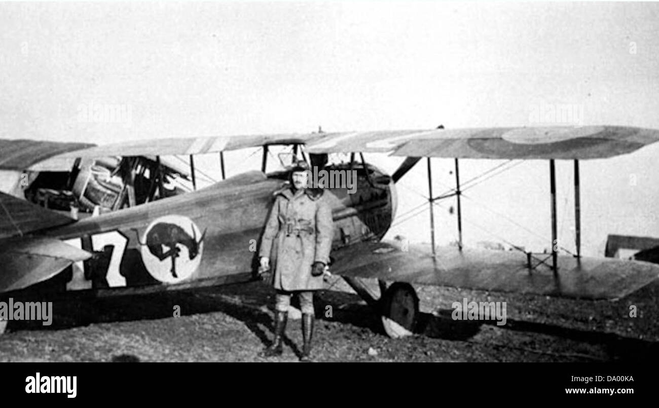 95º Escuadrón Aero - SPAD XIII Foto de stock