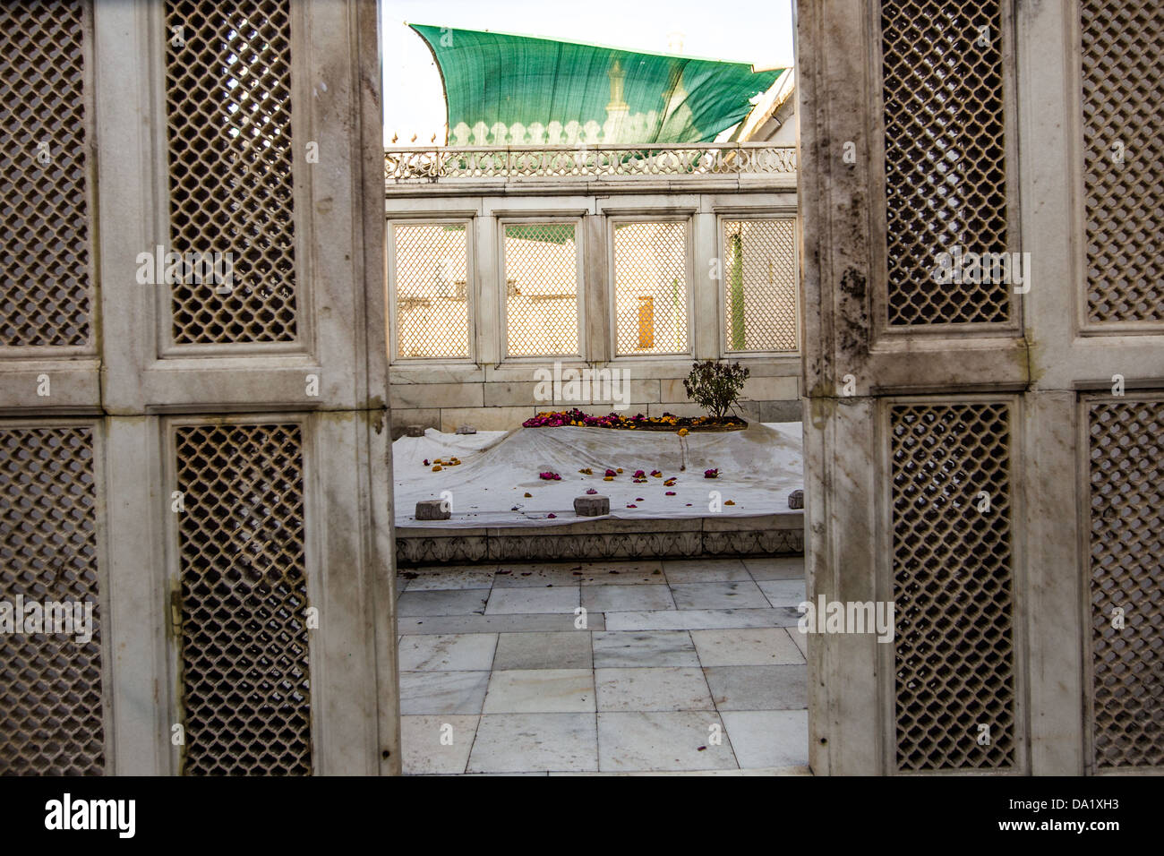 Tumba de Aurangzeb, Khultabad, India Foto de stock