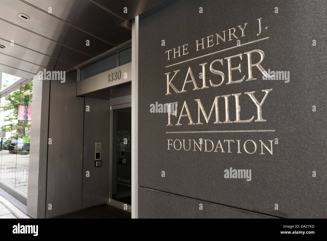 La Henry J. Kaiser Family Foundation Building, Washington DC Foto de stock