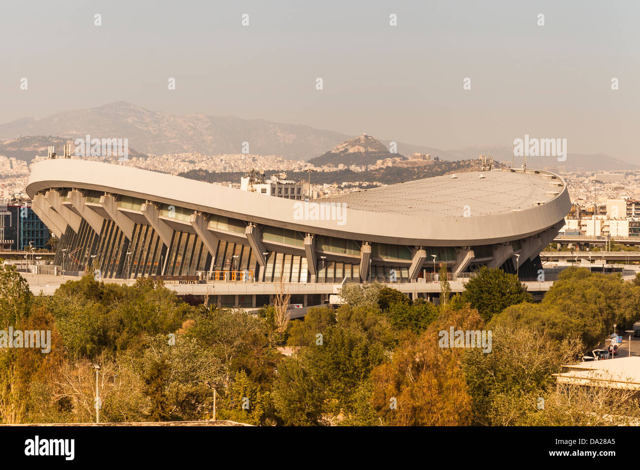 El estadio de la paz y la amistad, Faliro, el Pireo, Atenas, Grecia Foto de stock