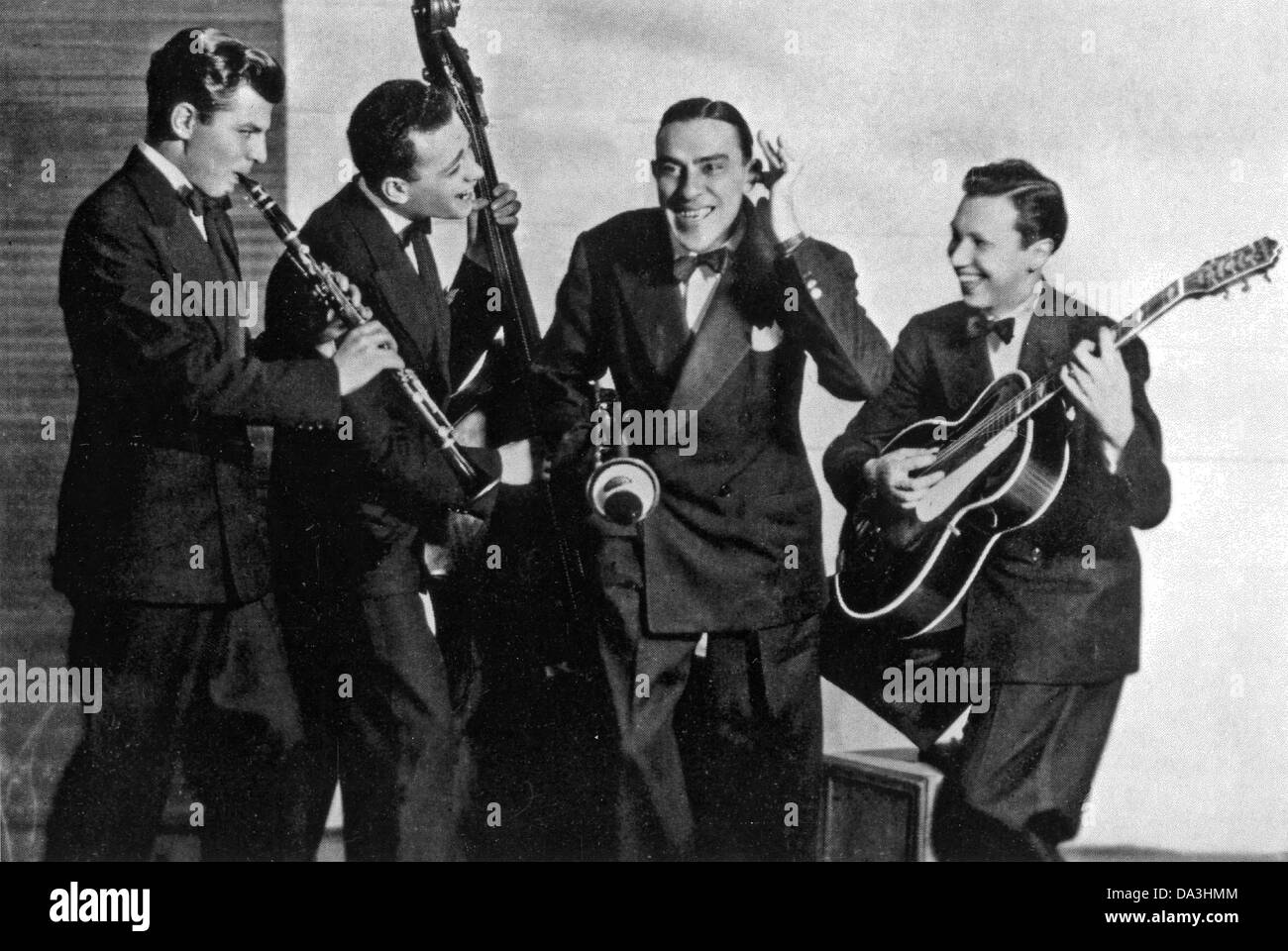 Líder de la banda nos WINGY MALONE 1935 Foto de stock