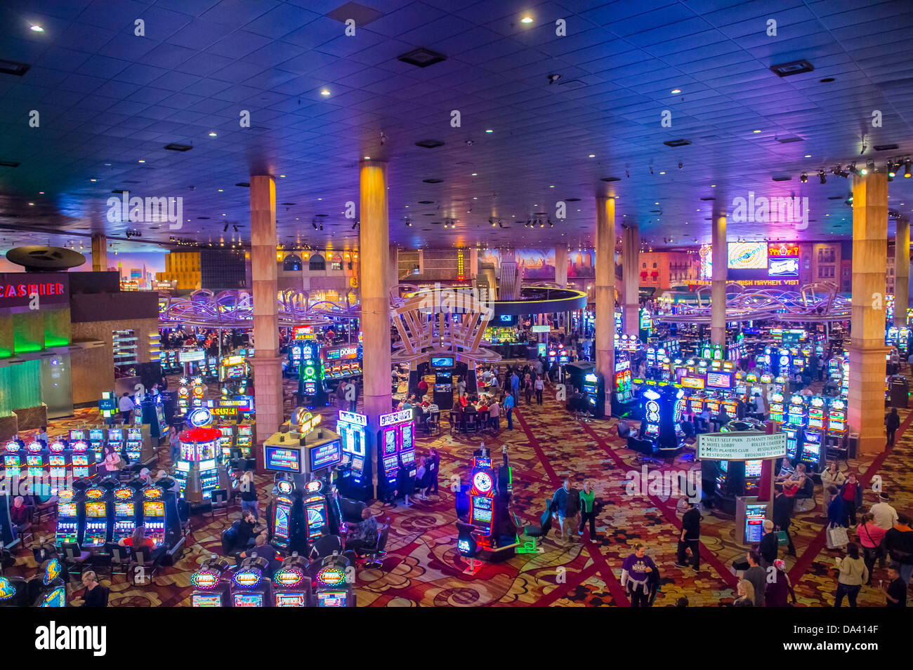 El interior del New York-New York Hotel & Casino en Las Vegas Fotografía de  stock - Alamy