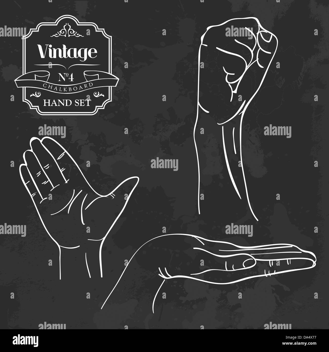 Man Power Blackboard Imagenes De Stock En Blanco Y Negro Alamy