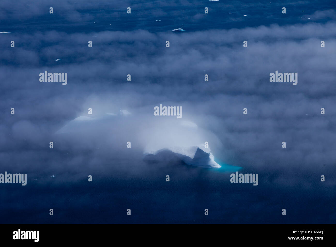 Los icebergs, Groenlandia, el este de Groenlandia, hielo, Iceberg, naturaleza Foto de stock