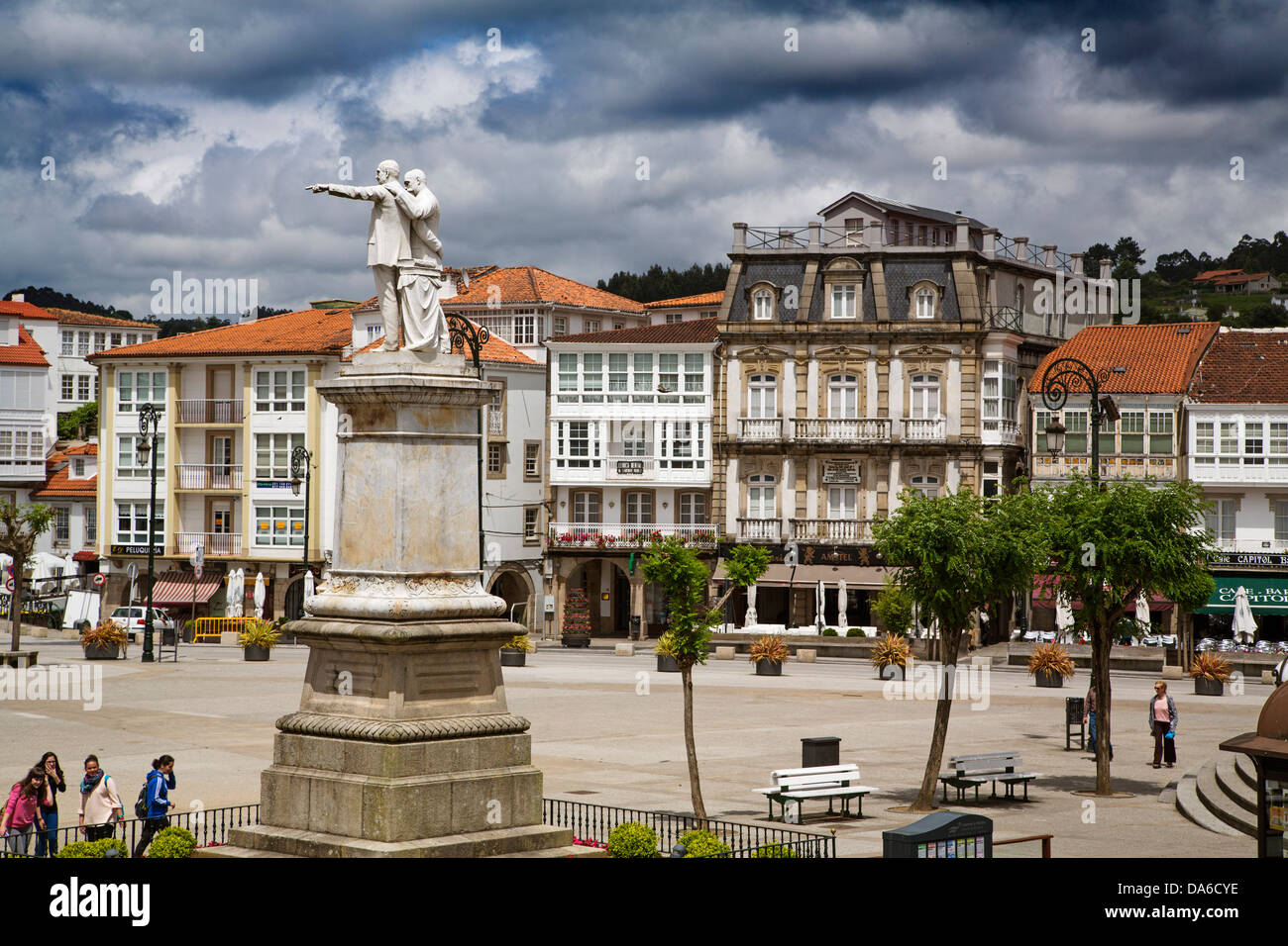Centro Histórico Cultural Betanzos Coruña Galicia España Fotografía de