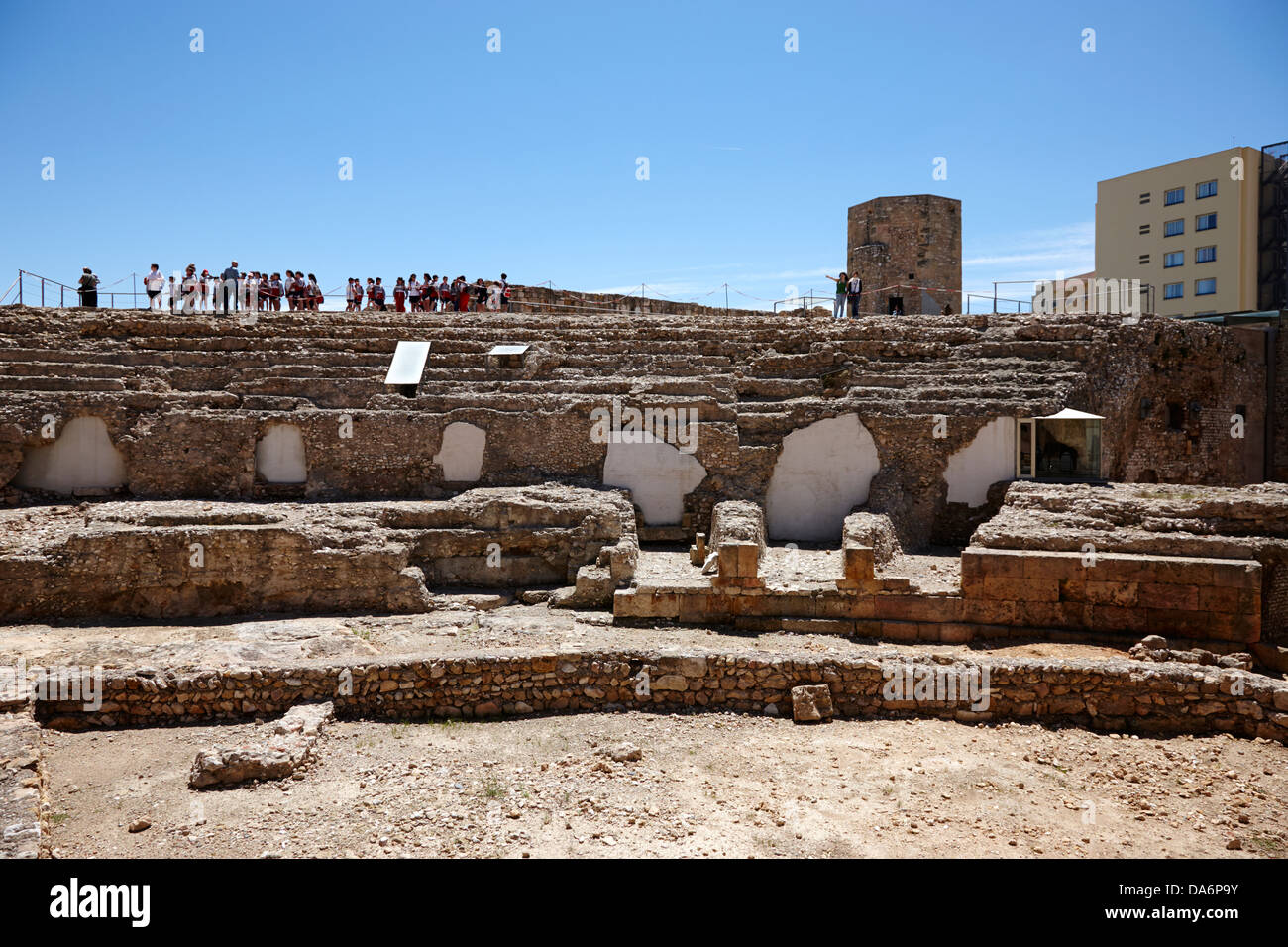 Ruinas del circo romano de Tarraco patrimonio mundial de la unesco