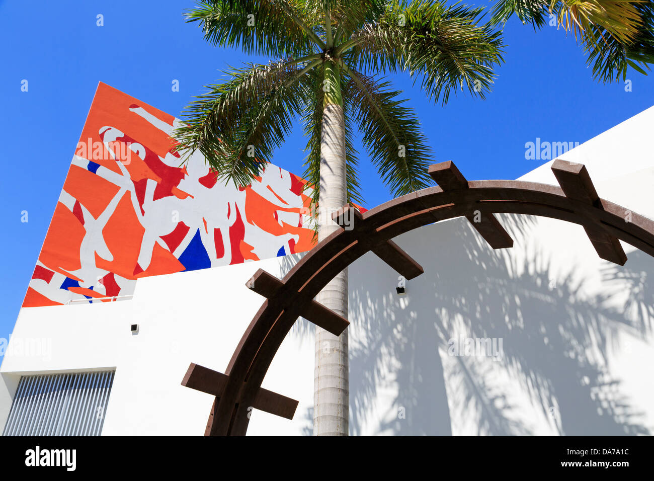 Museo de Arte de Fort Lauderdale, Florida,Estados Unidos,América del Norte Foto de stock