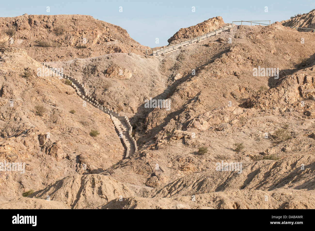 El antiguo complejo arqueológico de Túcume y Tumbas Reales museo de sitio cerca de Chiclayo, Perú. Foto de stock