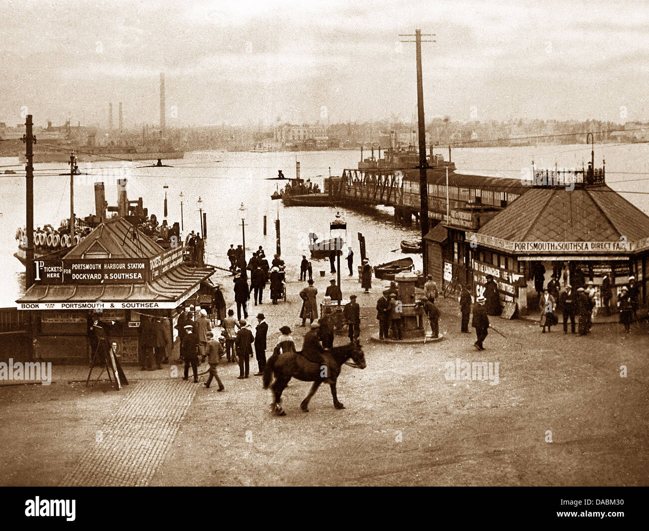 Gosport la dura época victoriana Fotografía de stock Alamy