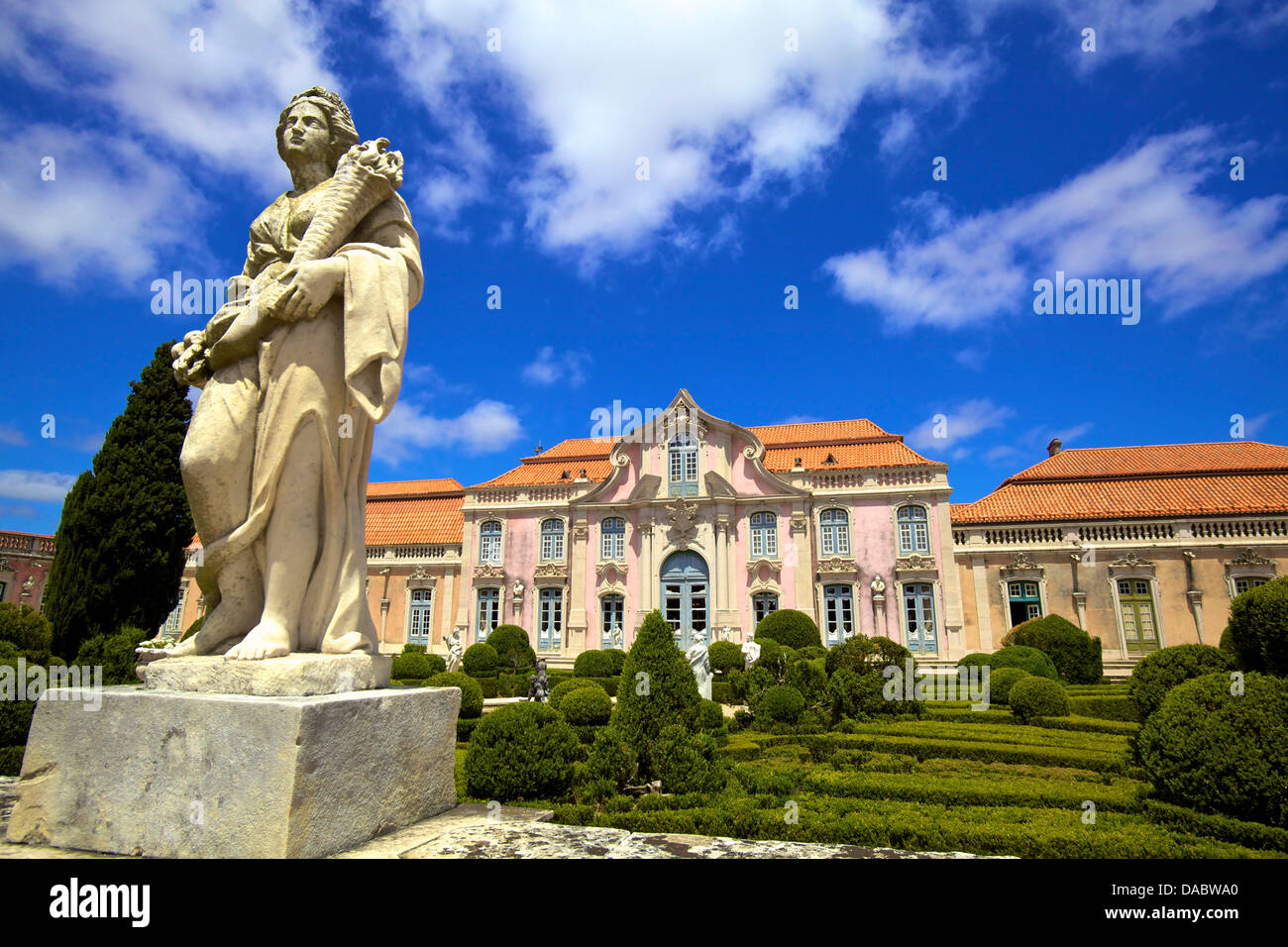 Ballroom Ala, Palacio de Queluz, Lisboa, Portugal, el sur de Europa Occidental Foto de stock