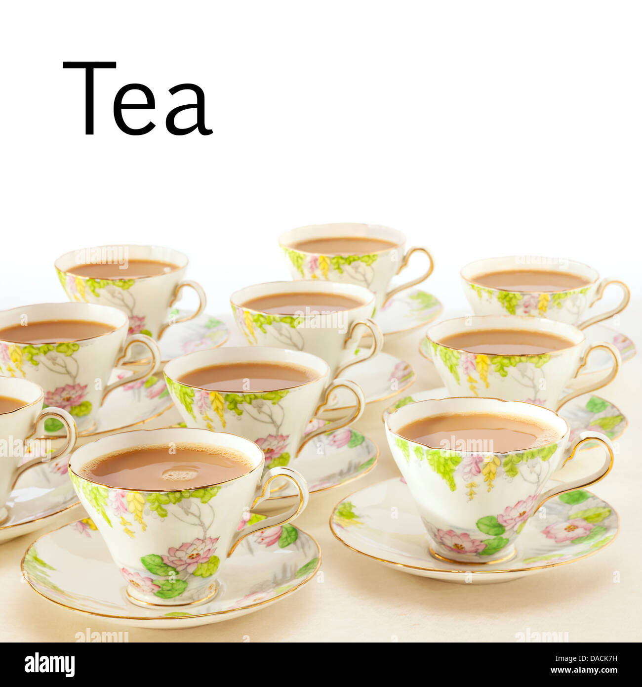 Tazas de té antiguas fotografías e imágenes de alta resolución - Alamy