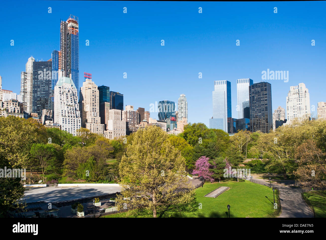 Central Park, la ciudad de Nueva York, EE.UU. Foto de stock