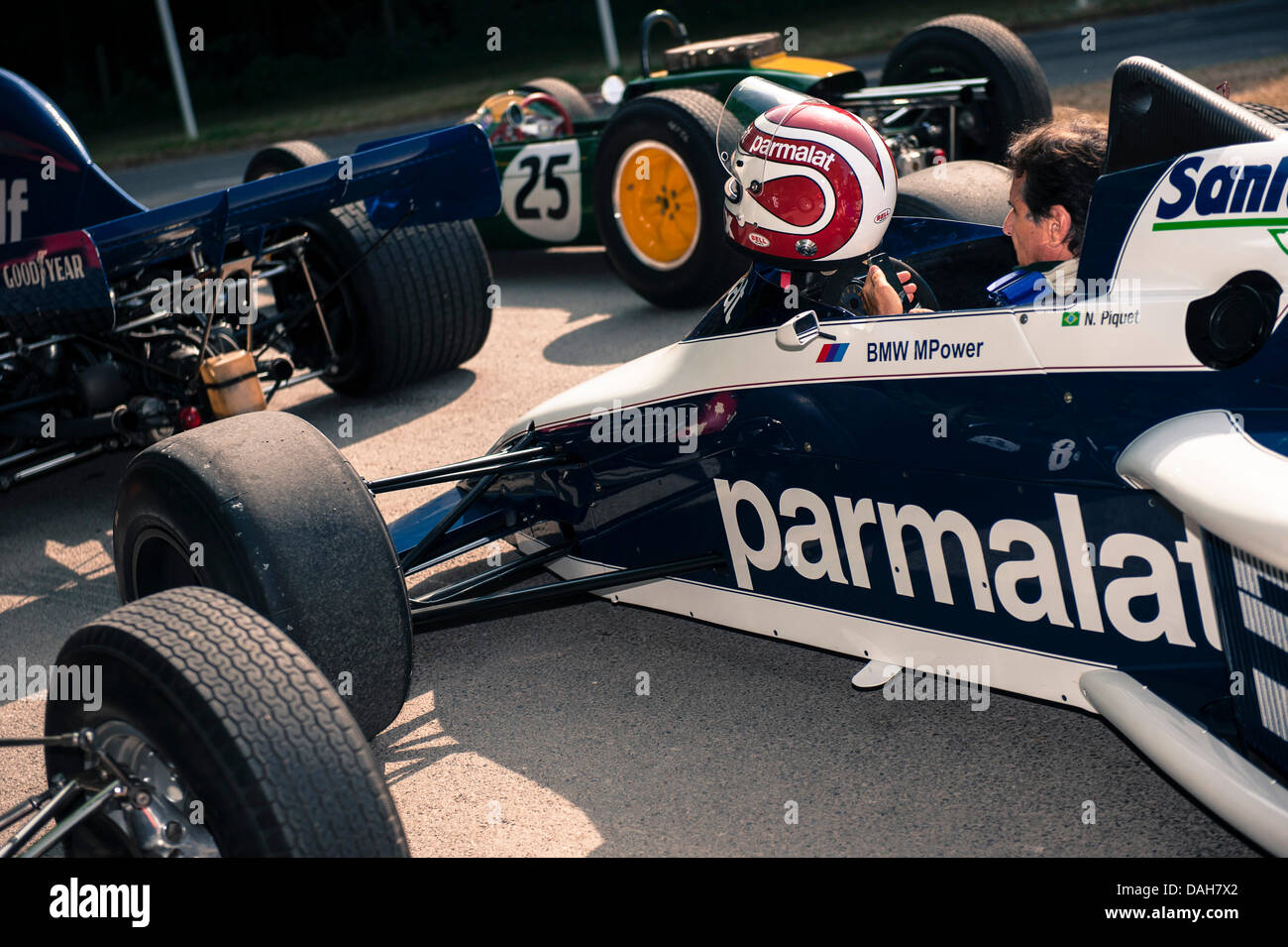 Nelson Piquet Brabham Bt52 En El Gp Britanico De Brands Hatch 19 Carrera De Campeones Fotografia De Stock Alamy