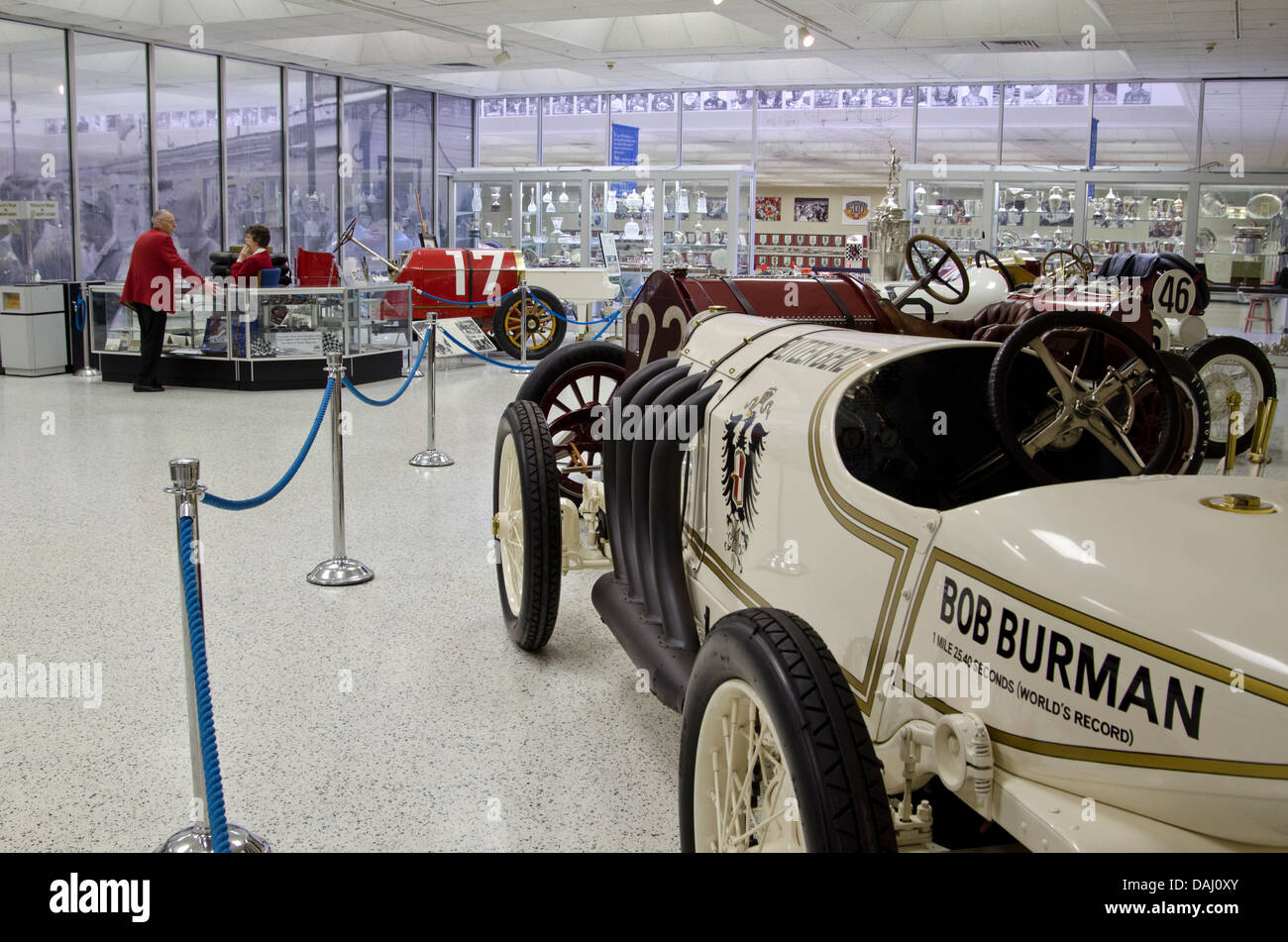 Indianapolis Motor Speedway Hall of Fame Museum, Indianapolis, Indiana, Estados Unidos de América Foto de stock